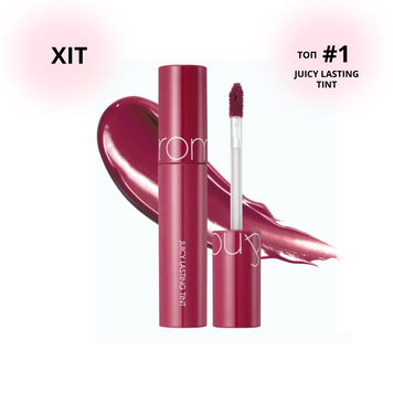 Глянцевий тінт з відтінком інжиру Rom&nd Juicy Lasting Tint #06 FigFig 106 фото
