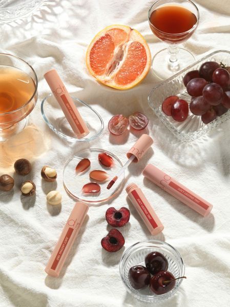 Глянцевий тінт у відтінку рожевий гарбуз Rom&nd Juicy Lasting Tint #11 Pink Pumpkin 111 фото