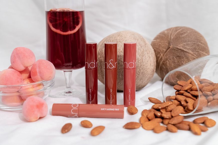 Глянцевий тінт у відтінку рожевий гарбуз Rom&nd Juicy Lasting Tint #11 Pink Pumpkin 111 фото