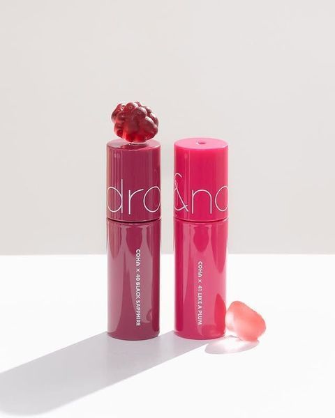 Глянцевый мини-тинт Rom&nd Juicy Lasting Tint #40 Black Sapphire 140 фото