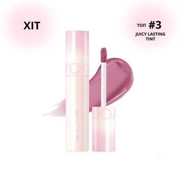 Глянцевий тінт у відтінку винограду Rom&nd Juicy Lasting Tint #33 Bare Vine 133 фото