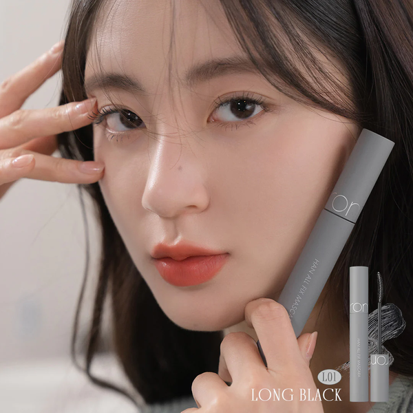 Подовжувальна туш Rom&nd Han All Fix Mascara L01 Long Black 1701 фото