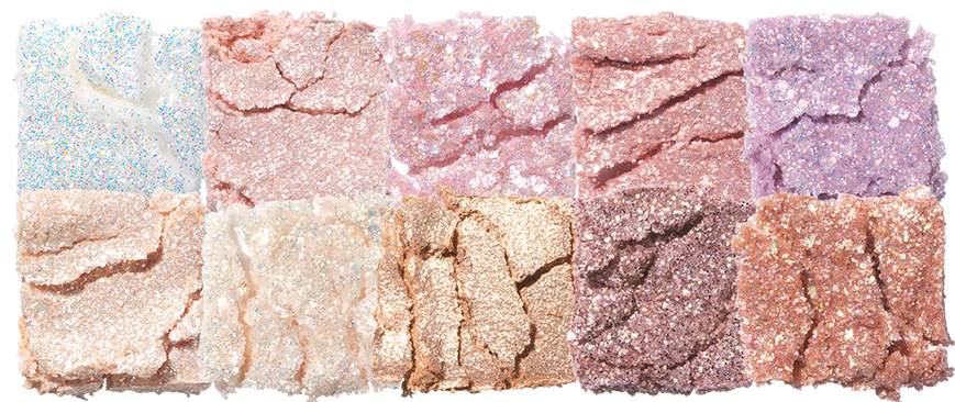 Палетка блискучих тіней Rom&nd Better Than Palette # 00 Light and Glitter Garden 2500 фото