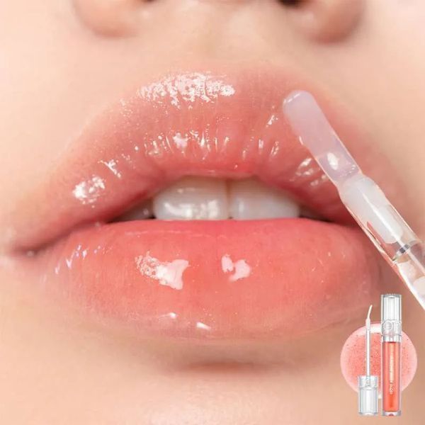 Жидкий блеск в кораловом оттенке Rom&nd Glasting Water Gloss #01 Sanho Crush 601 фото