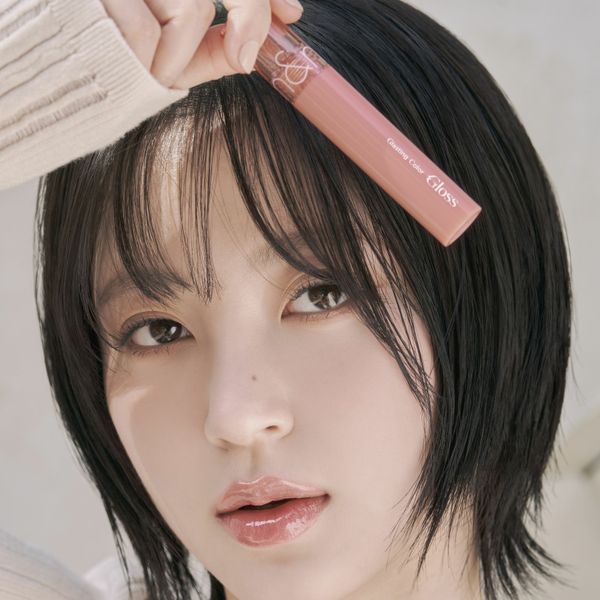 Блиск для губ Rom&nd Glasting Color Gloss #09 Peach Sparkle 709 фото