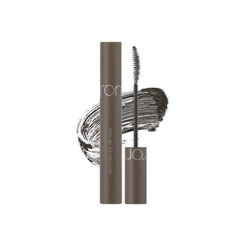 Подовжувальна туш для вій у сірому відтінку Rom&nd Han All Fix Mascara L02 Long Ash 1702 фото